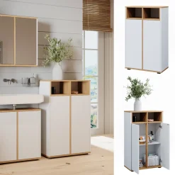 Midischrank Didi Weiß/Artisan 60 x 97 cm mit 2 Türen Vicco