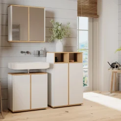 Midischrank Didi Weiß/Artisan 60 x 97 cm mit 2 Türen Vicco