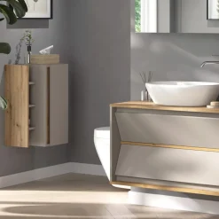 Midischrank Edelin Cashmere 35 x 60 cm mit 3 Ablagefächern Vicco