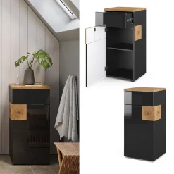 Midischrank Eden Anthrazit 40 x 84 cm Vicco