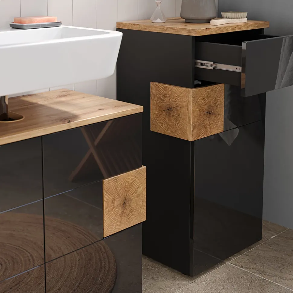 Midischrank Eden Anthrazit 40 x 84 cm Vicco