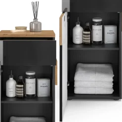 Midischrank Eden Anthrazit 40 x 84 cm Vicco