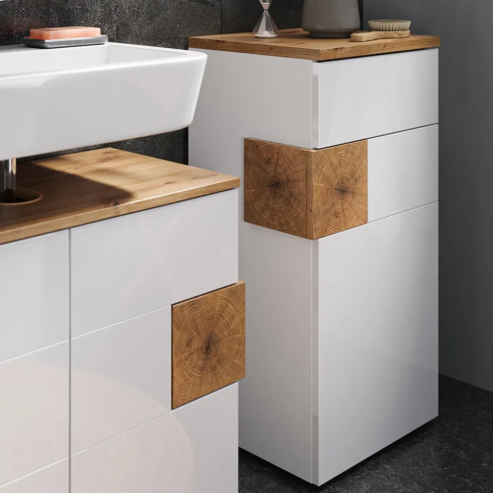 Midischrank Eden Weiß 40 x 84 cm Vicco