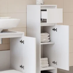 Midischrank Emma Weiß 30 x 95 cm Vicco