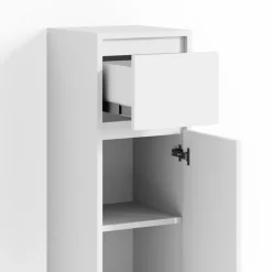 Midischrank Emma Weiß 30 x 95 cm Vicco