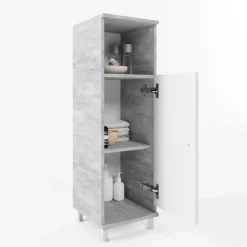 Midischrank Fynn Beton 30 x 95 cm Vicco