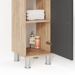 Midischrank Fynn Eiche 30 x 95 cm Vicco