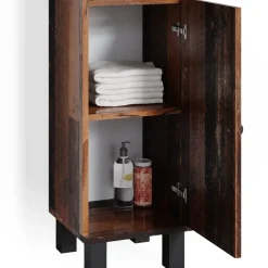 Midischrank Fynn Eiche rustikal 30 x 95 cm Vicco