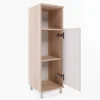 Midischrank Fynn Sonoma/Weiß 30 x 95 cm Vicco
