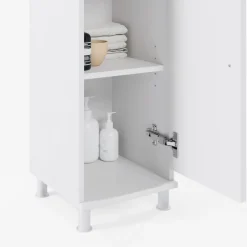 Midischrank Fynn Weiß 30 x 95 cm Vicco