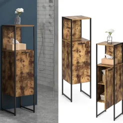 Midischrank Fyrk Antikholz 33 x 120.4 cm Vicco