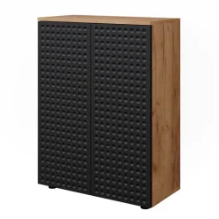 Midischrank Irma Anthrazit gepunktet 60 x 81 cm Vicco