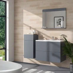 Midischrank Izan Grau 36.6 x 76.6 cm Vicco