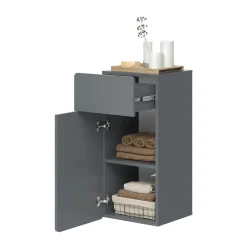 Midischrank Izan Grau 36.6 x 76.6 cm Vicco