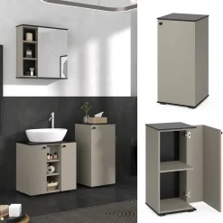 Midischrank Joli Greige 37 x 78 cm Vicco