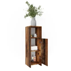 Midischrank Kiko Eiche rustikal 30 x 95 cm Vicco