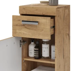 Midischrank Luna Eiche Wotan 37 x 79 cm Vicco