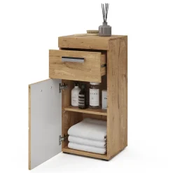 Midischrank Luna Eiche Wotan 37 x 79 cm Vicco