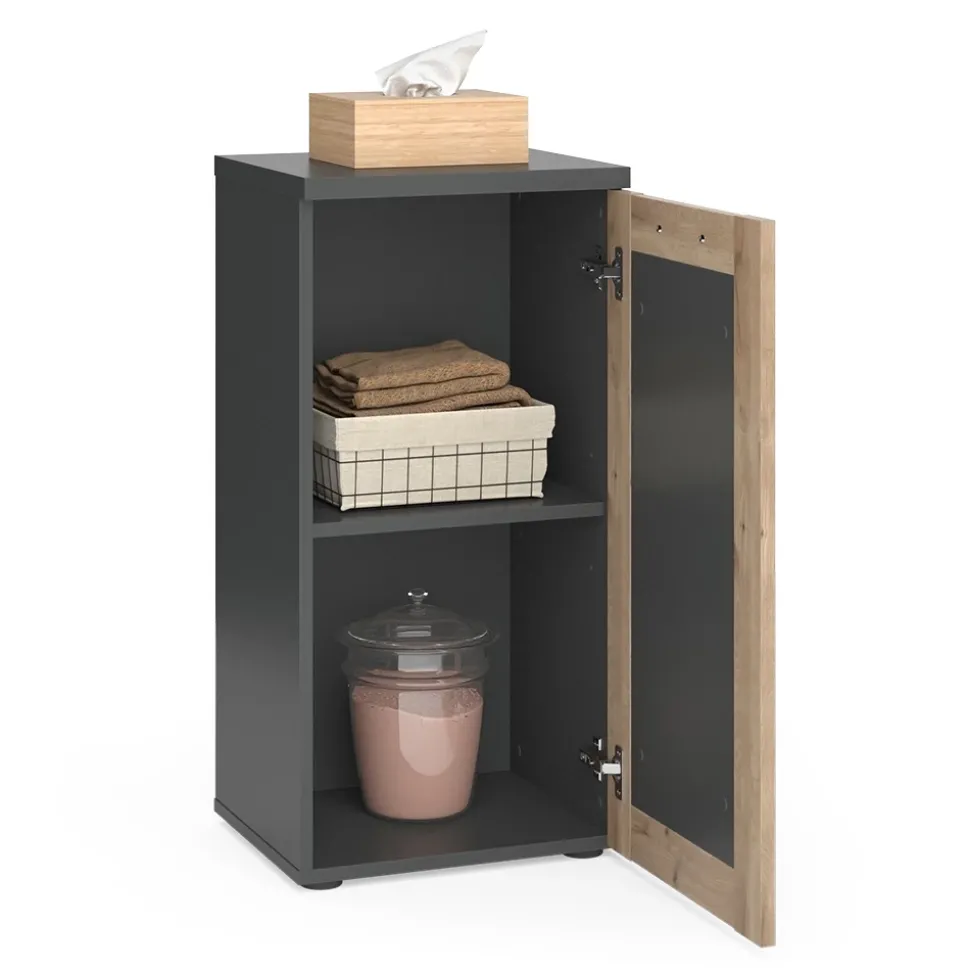 Midischrank Niko Anthrazit 40 x 81.6 cm Vicco