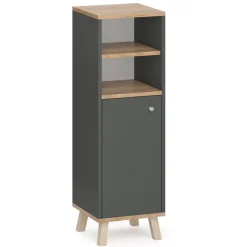 Midischrank Senyo Anthrazit 30 x 95 cm Vicco