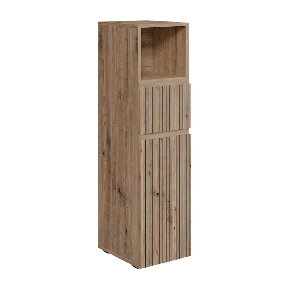 Midischrank Takumi Artisan 30 x 112.6 cm mit Schublade und Tür Vicco