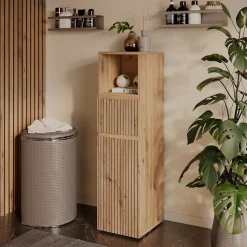 Midischrank Takumi Artisan 30 x 112.6 cm mit Schublade und Tür Vicco