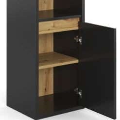 Midischrank Viola Anthrazit 33 x 80 cm Vicco