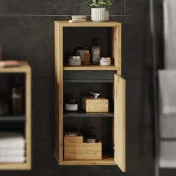 Midischrank Viola Artisan-Eiche 38 x 80 cm Vicco