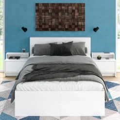 Nachtschrank Naara Weiß 2er-Set Vicco