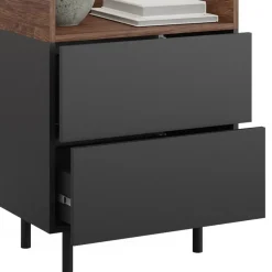 Nachttisch Anika Anthrazit 54 x 68 cm Vicco