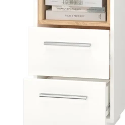 Nachttisch Beatrice Weiß 2er Set Vicco