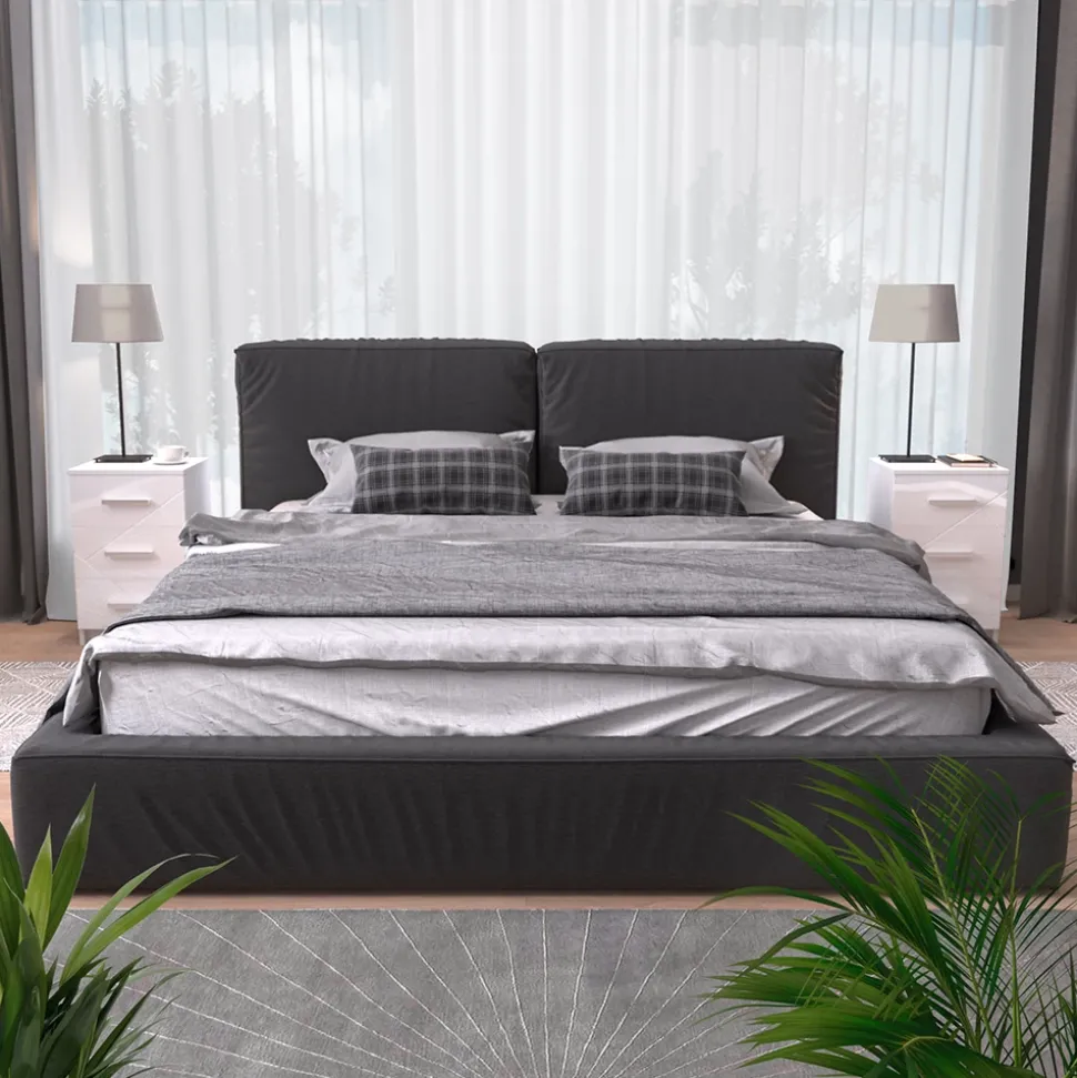 Nachttisch Irma Weiß 2er Set Vicco