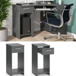 Pc-Schrank Odin Anthrazit 35.1 x 45 cm Vicco