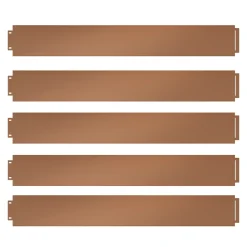 Rasenkante Braun 100 x 18 cm 15 Meter Serina