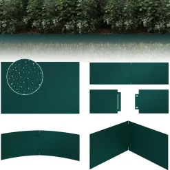 Rasenkante Grün 100 x 14 cm 35 Meter Serina