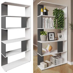 Raumteiler Anthrazit 80 x 162.6 cm Vicco