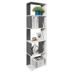 Raumteiler Anthrazit/Weiß 45 x 162.6 cm Vicco