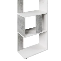 Raumteiler Beton/Weiß 45 x 162.6 cm Vicco