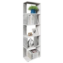 Raumteiler Beton/Weiß 45 x 162.6 cm Vicco