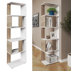 Raumteiler Sonoma/Weiß 45 x 162.6 cm Vicco