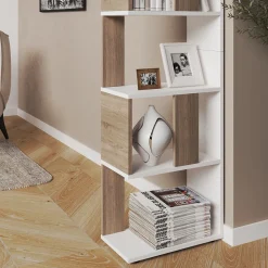 Raumteiler Sonoma/Weiß 45 x 162.6 cm Vicco