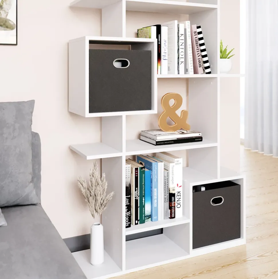 Raumteiler Cube Weiß 92 x 187.7 cm Vicco