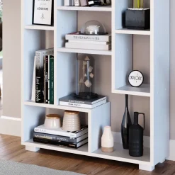 Raumteiler Domus Weiß 70.2 x 120 cm 9 Fächer Vicco