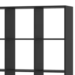 Raumteiler Karree Schwarz 138.5 x 142.5 cm Vicco