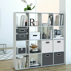 Raumteiler Karree Weiß 138.5 x 142.5 cm Vicco