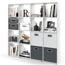 Raumteiler Karree Weiß 138.5 x 142.5 cm Vicco