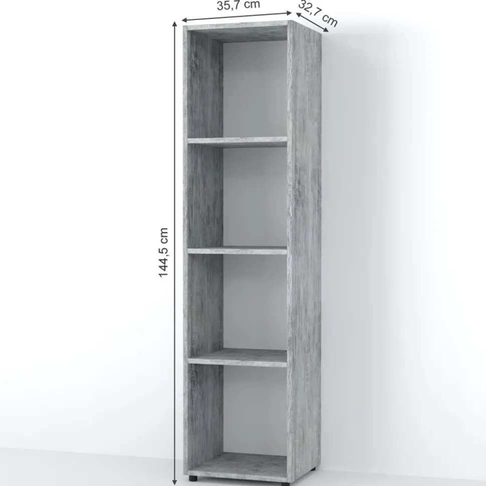 Raumteiler Ludus Grau 142.5 x 36.2 cm Vicco