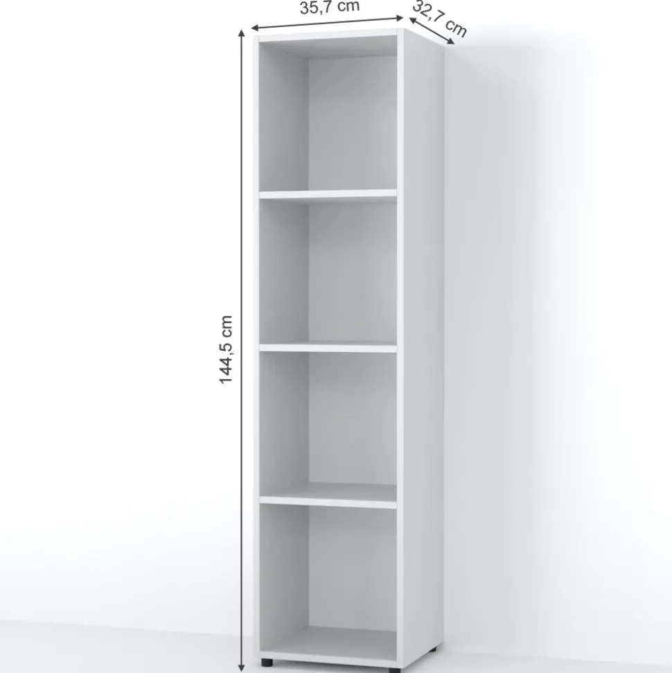 Raumteiler Ludus Weiß 142.5 x 36.2 cm Vicco