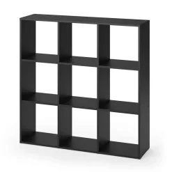 Raumteiler Nove Schwarz 104 x 108 cm Vicco