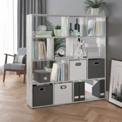 Raumteiler Pilar Grau 131.6 x 143 cm Vicco